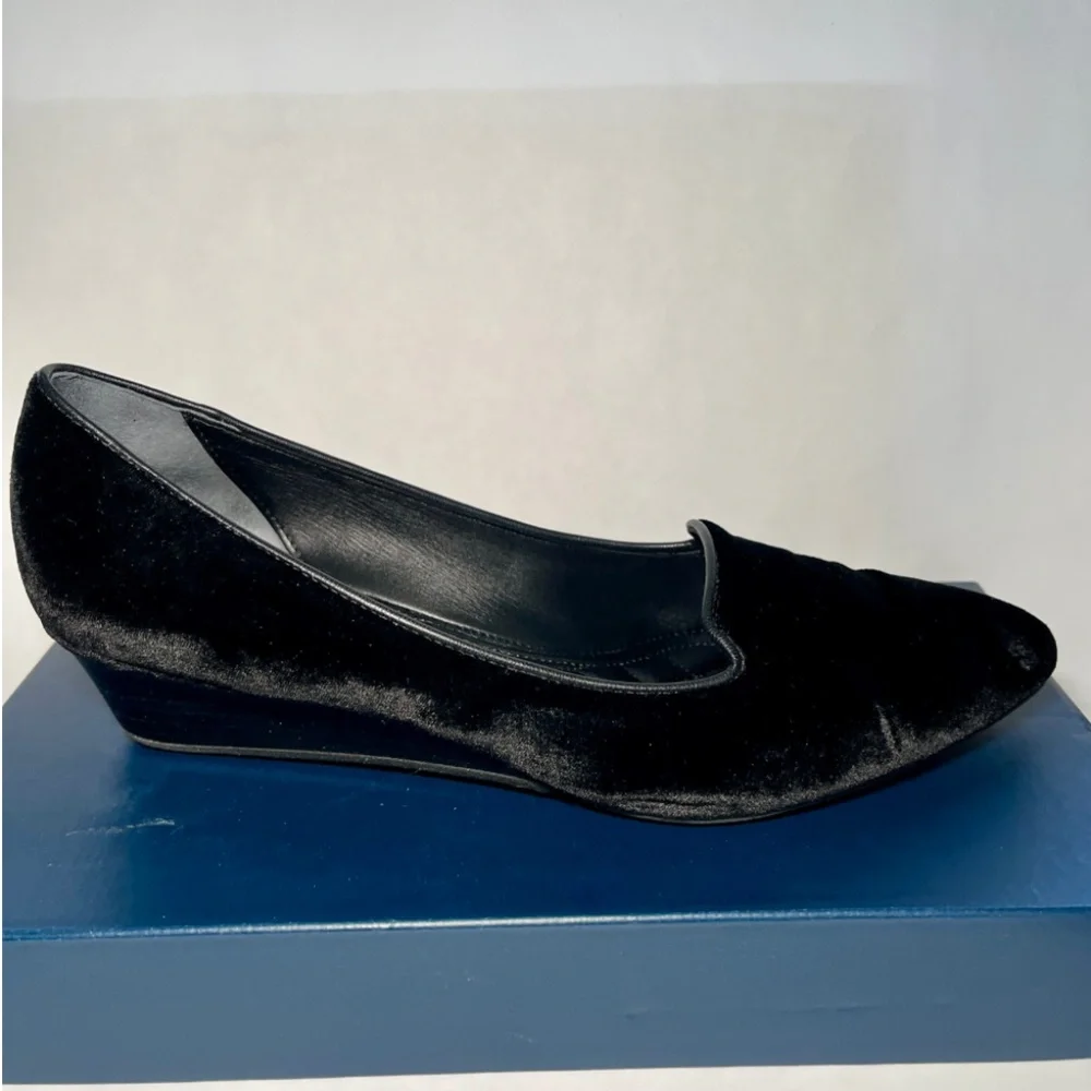COLE HAAN Tali Luxe Velvet Wedge | Sz 9
